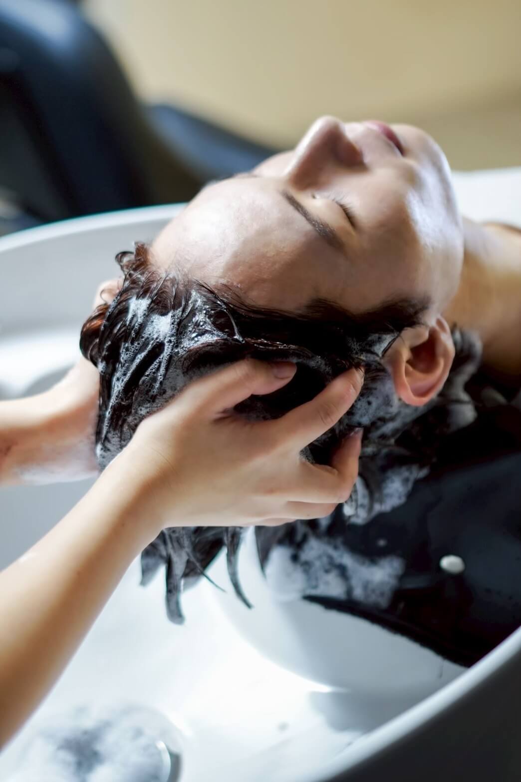 SOLASのヘッドスパの様子