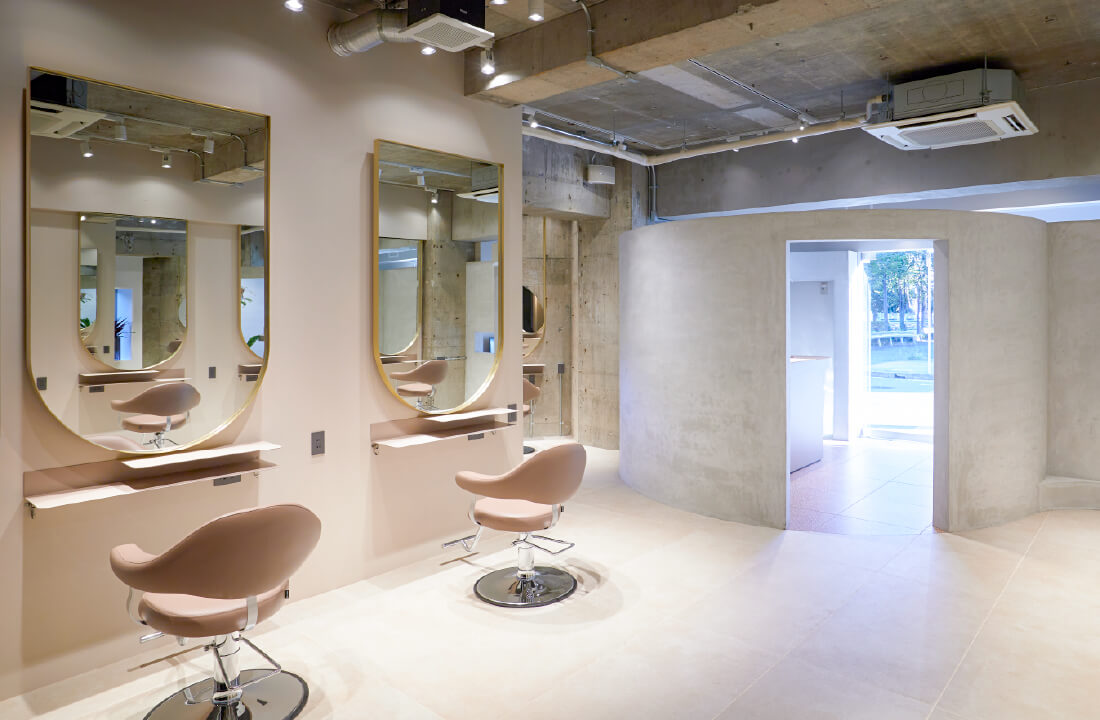 SOLAS緑地公園店の空間イメージ